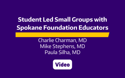 CLIME Conversation Café: Student Led Small Groups with Spokane Foundations Educators