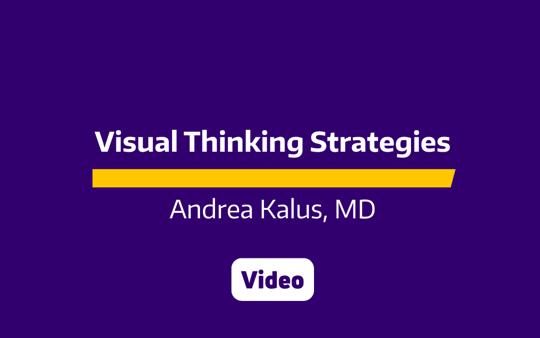 CLIME Conversation Café Recording: Visual Thinking Strategies