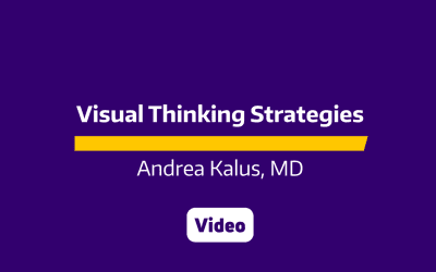 CLIME Conversation Café Recording: Visual Thinking Strategies