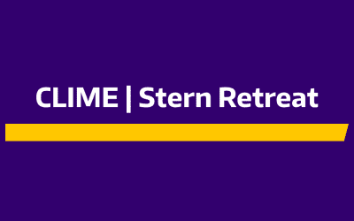 CLIME | Stern Educator Retreat